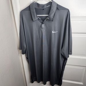 Nike Tiger Woods Dri Fit Short Sleeveless Golf Polo XXL